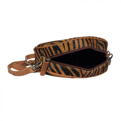 Myra Bag Streamy Tiger Stripe Sling Bag - Southern Sassy Boutique