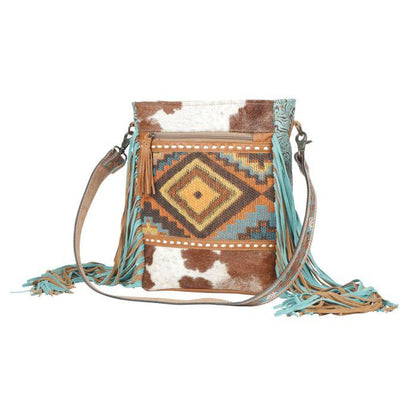 Myra Bag Connector Leather & Hair-On Bag - Southern Sassy Boutique