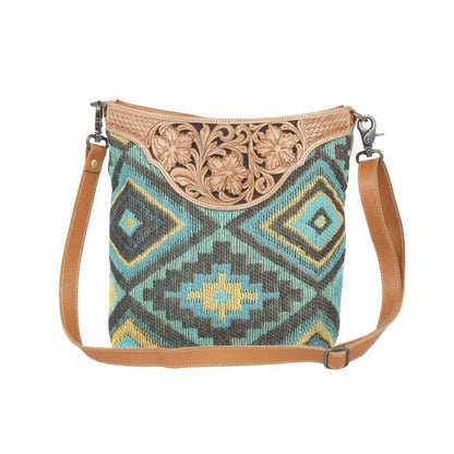 Spring Hand Tooled Leather Handbag - Southern Sassy Boutique