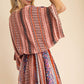 Boho Print Romper - Southern Sassy Boutique