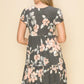 Floral Print Tiered Dress - Southern Sassy Boutique