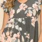 Floral Print Tiered Dress - Southern Sassy Boutique