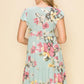Floral Print Tiered Dress - Southern Sassy Boutique
