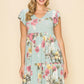 Floral Print Tiered Dress - Southern Sassy Boutique