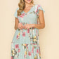 Floral Print Tiered Dress - Southern Sassy Boutique