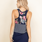 Floral Print Tank Top - Southern Sassy Boutique