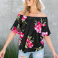 Floral Jersey Knit Top - Southern Sassy Boutique