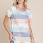 Star Print Knit Top - Southern Sassy Boutique