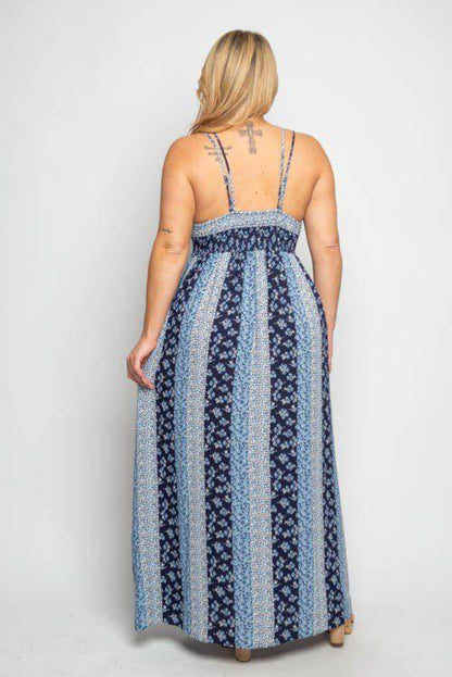 Boho Print Dress - Southern Sassy Boutique