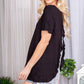 Ruffled Lace Contrast Top