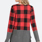 Buffalo Plaid Stripe Long Sleeve Top - Southern Sassy Boutique