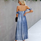 Tie Dye Off Shoulder Dress - Southern Sassy Boutique