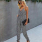 Leopard Print Jumpsuit - Southern Sassy Boutique