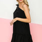 One Shoulder Tier Dress - Southern Sassy Boutique