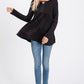 Babydoll Top With Keyhole - Southern Sassy Boutique