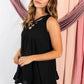 Thermal Strappy Knit Tank Top - Southern Sassy Boutique