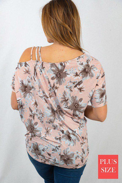 Off Shoulder Floral Top - Southern Sassy Boutique