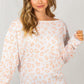Image: Cheetah Print Knit Top Peach | Southern Sassy Boutique