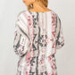 Tribal Print Boat Neck Top - Southern Sassy Boutique