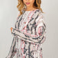 Tribal Print Boat Neck Top - Southern Sassy Boutique