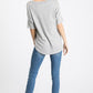Leopard & Grey Waffle Block Top - Southern Sassy Boutique