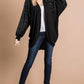 Sequence Detailed Sleeve Cardigan - Southern Sassy Boutique