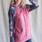 Floral Print Hoodie - Southern Sassy Boutique