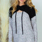 Animal Print Sweatshirt With keyhole Detail - Southern Sassy Boutique