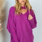 Long Sleeve Solid Knit Top - Southern Sassy Boutique