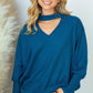 Long Sleeve Solid Knit Top - Southern Sassy Boutique