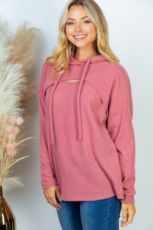 Long Sleeve Solid Knit Top - Southern Sassy Boutique