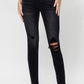 Distressed Vintage High Rise Skinny Jeans - Southern Sassy Boutique