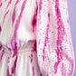 Tie-Dye Eyelet Off Shoulder Top - Southern Sassy Boutique