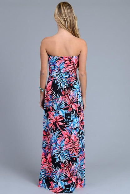 Tropical Maxi Dress - Southern Sassy Boutique