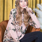Floral Light Weight Hoodie - Southern Sassy Boutique