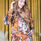 Floral Light Weight Hoodie - Southern Sassy Boutique