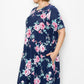 Floral Print Dress - Southern Sassy Boutique