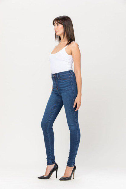 High Rise Stretchy Denim - Southern Sassy Boutique