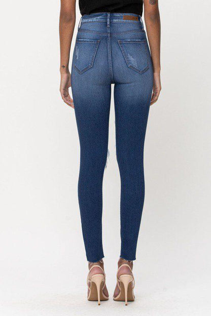 High Rise Stretchy Denim - Southern Sassy Boutique