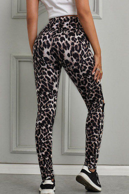 Leopard Print Leggings - Southern Sassy Boutique