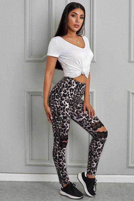 Leopard Print Leggings – Southern Sassy Boutique