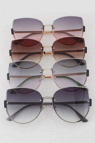 Image: Cat Eye Sunglasses Brown | Southern Sassy Boutique