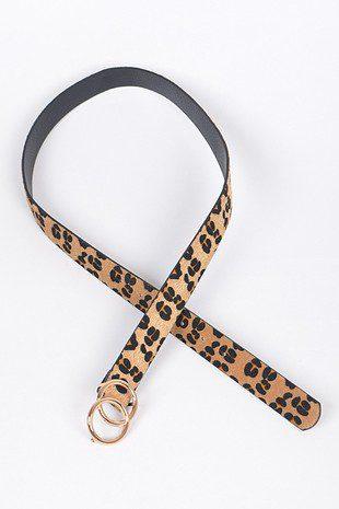 Image: Leopard Print Belt Brown | Southern Sassy Boutique