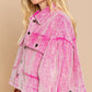 Corduroy Frayed Jacket - Southern Sassy Boutique
