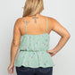 Floral Surplice Top - Southern Sassy Boutique