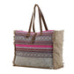 Myra Bag Vibrant Boho Weekender Bag