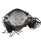 Myra Bag Western Dark Cowhide Cheetah and Leather Handbag