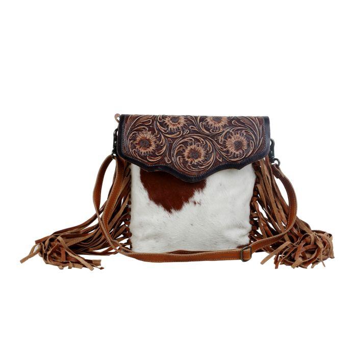 Myra Bag Blossom Hand Tooled Bag - Southern Sassy Boutique