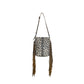 Myra Bag Western Cheetah Cowhide and Leather handbag