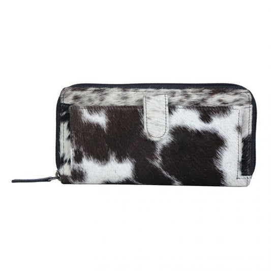 Myra Cow Hide Portfolio Wallet - Southern Sassy Boutique